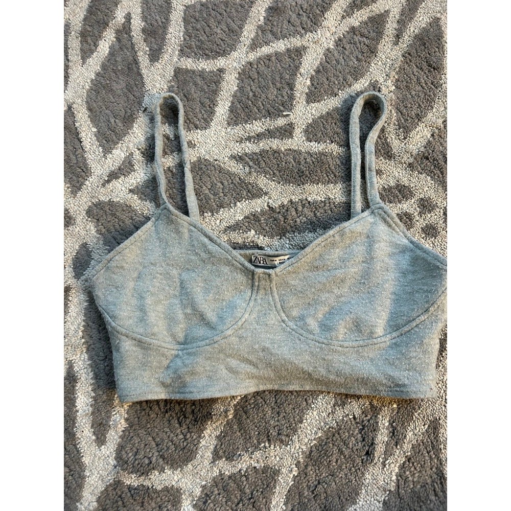 Light Gray Zara Bra Top